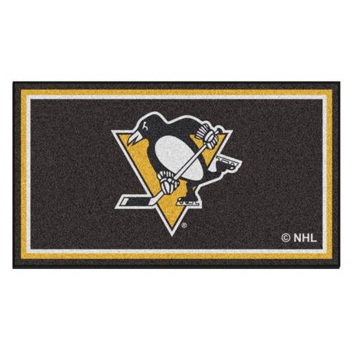Pittsburgh Penguins 3' x 5' Ultra Plush Area Rug