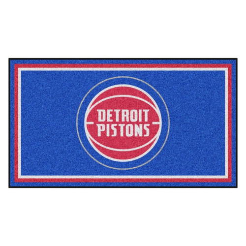 Detroit Pistons 3' x 5' Ultra Plush Area Rug