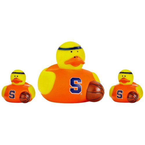 Syracuse Orange NCAA All‑Star Rubber Duck 3‑Pack