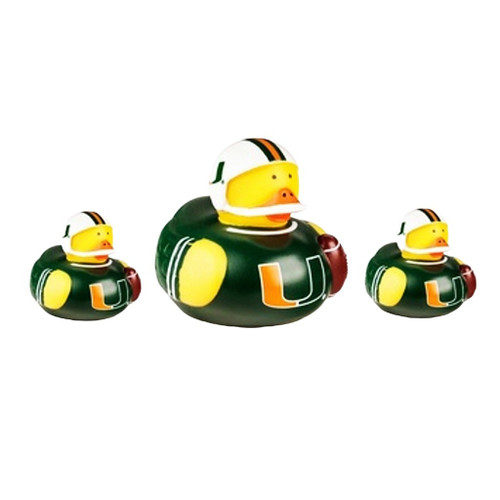 Miami Hurricanes NCAA All Star Toy Rubber Ducks