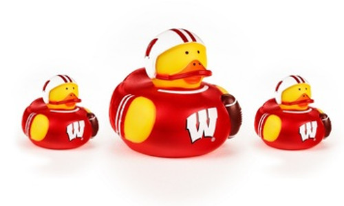 Wisconsin Badgers All Star Toy Rubber Ducks