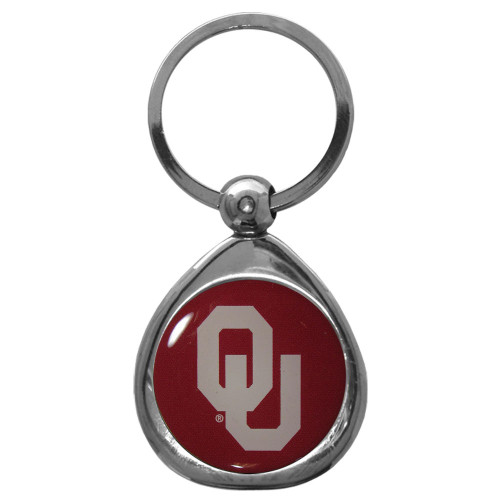 Oklahoma Sooners Chrome Key Chain 