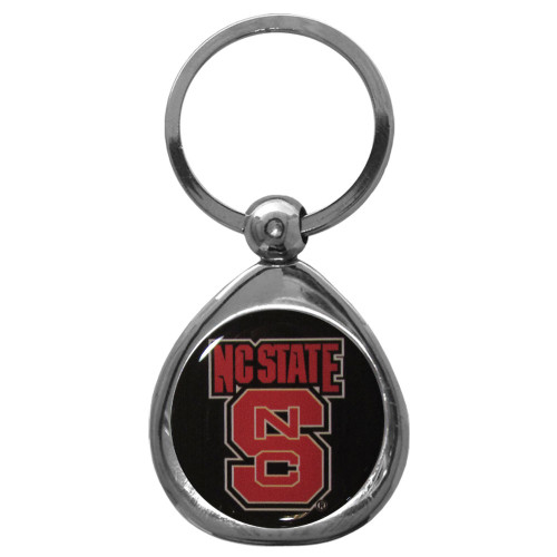 NC State Chrome Key Chain 