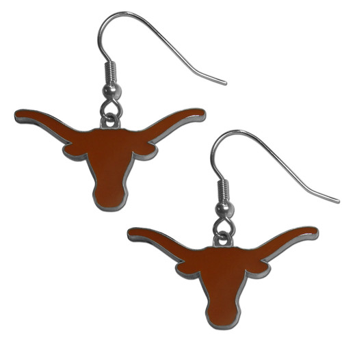 Texas Longhorns Dangle Earrings 