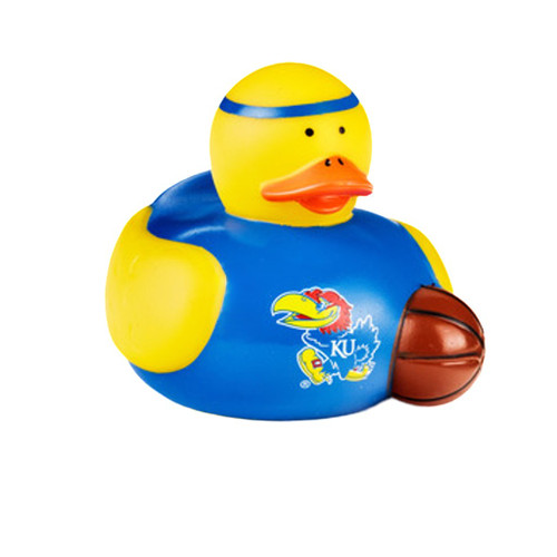 Kansas Jayhawks NCAA All Star Toy Rubber Duck Kansas Jayhawks NCAA All Star Toy Rubber Duck