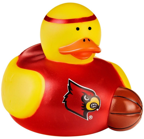 Louisville Cardinals NCAA Basketball All Star Toy Rubber Duck
