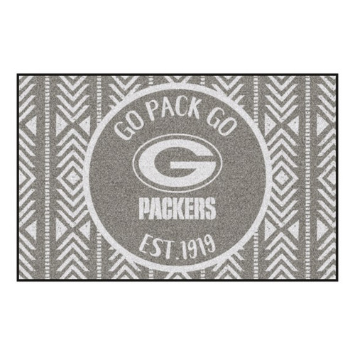 Green Bay Packers Southern Style Mat - Go Pack Go