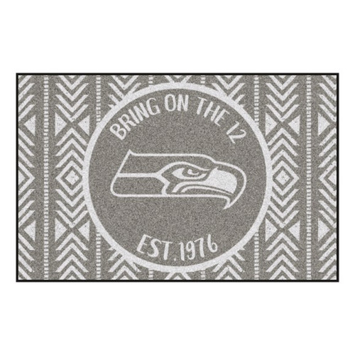 Seattle Seahawks Southern Style Mat - Bring On The 12