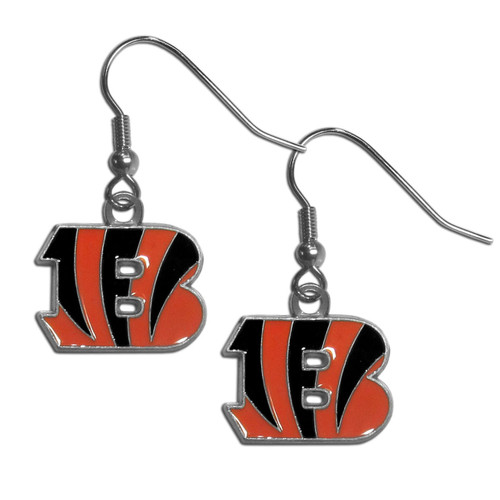 Cincinnati Bengals NFL Team Logo Dangle Earrings