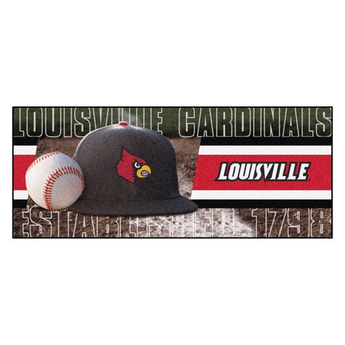 Louisville Cardinals Baseball Runner