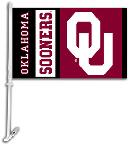 Oklahoma Sooners Car Flag