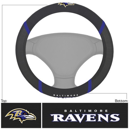 Baltimore Ravens Steering Wheel Cover