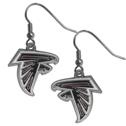 Atlanta Falcons NFL Dangle Logo Earrings Atlanta Falcons NFL Dangle Logo Earrings