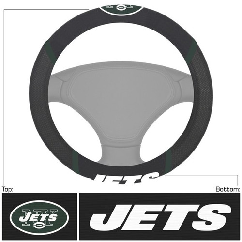 New York Jets Steering Wheel Cover