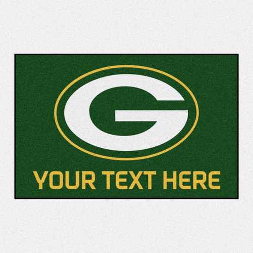 Green Bay Packers Personalized Mat