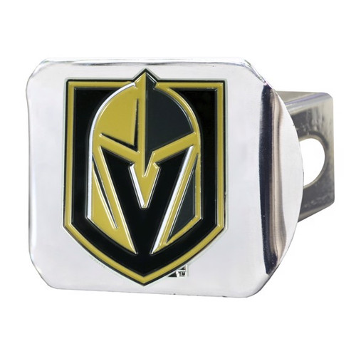 Vegas Golden Knights Color Chrome Hitch Cover Vegas Golden Knights Color Chrome Hitch Cover