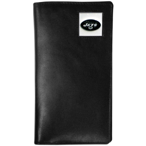 New York Jets Leather Tall Wallet