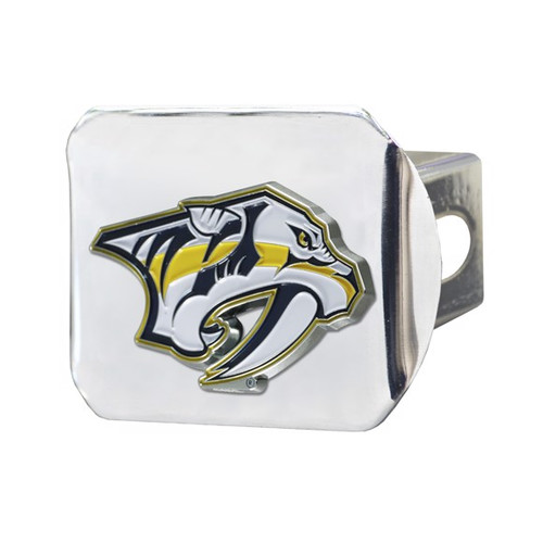 Nashville Predators Color Chrome Hitch Cover