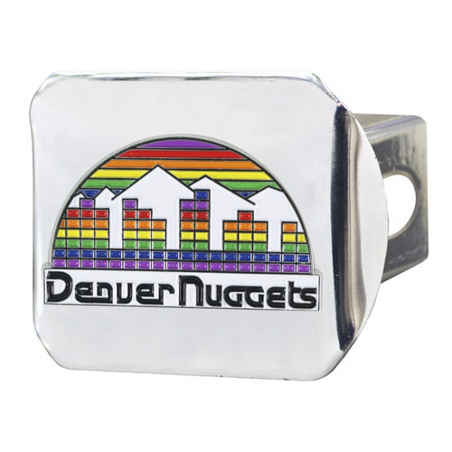 Denver Nuggets Color Chrome Hitch Cover