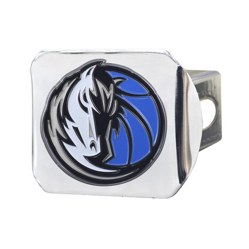 Dallas Mavericks Color Chrome Hitch Cover