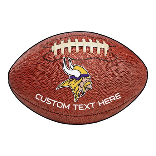 Minnesota Vikings Personalized Football Mat