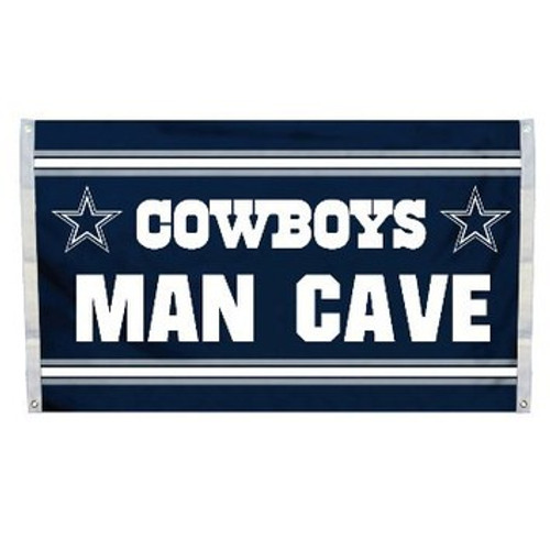 Dallas Cowboys Man Cave Flag