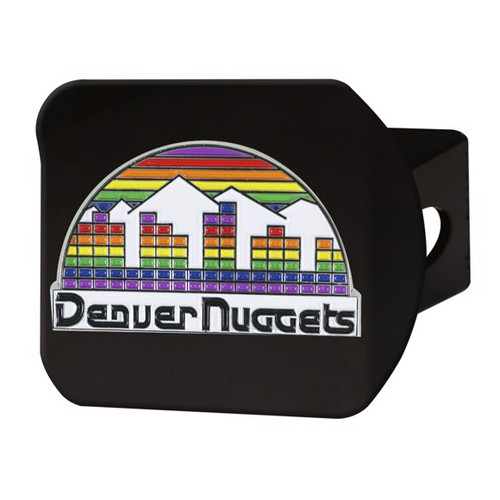 Denver Nuggets Black Hitch Cover - Color