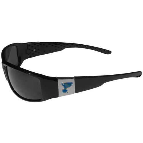 St Louis Blues Chrome Wrap Sunglasses Color