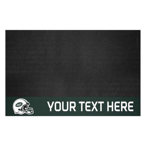 New York Jets Personalized Grill Mat