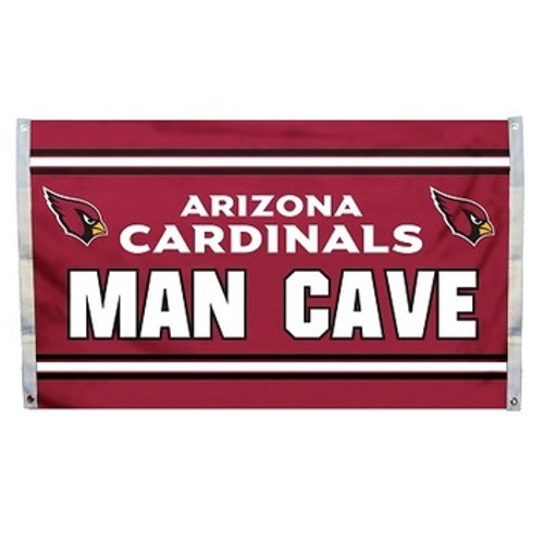 Arizona Cardinals Man Cave Flag Arizona Cardinals Man Cave Flag
