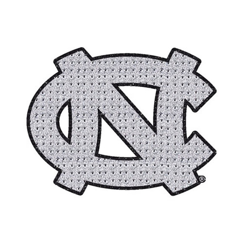North Carolina Tar Heels NCAA Bling Logo Emblem – Silver & Black Rhinestones North Carolina Tar Heels NCAA Bling Logo Emblem – Silver & Black Rhinestones