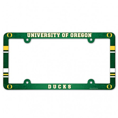 Oregon Ducks NCAA Color License Plate Frame Oregon Ducks NCAA Color License Plate Frame