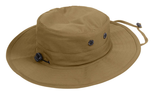 Coyote Brown Adjustable Boonie Hat