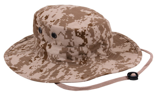 Desert Digital Camo Adjustable Boonie Hat