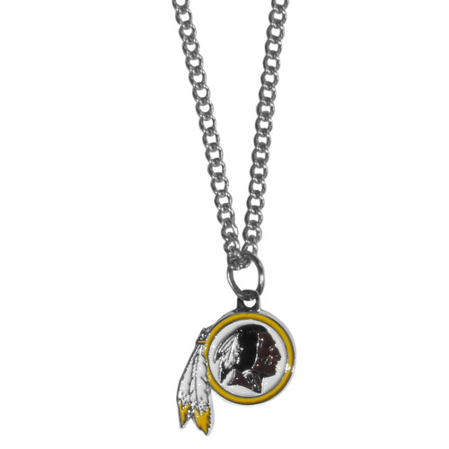 Washington Redskins NFL Chain Charm Logo Necklace