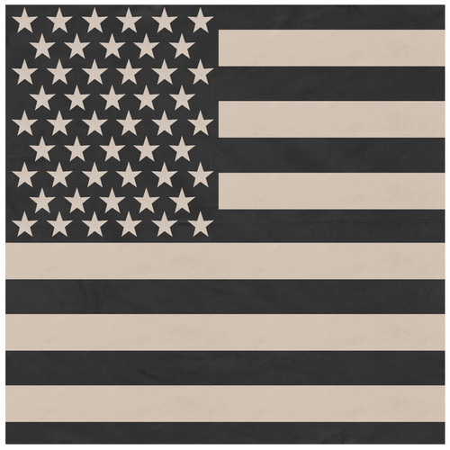 American Flag Subdued Bandana