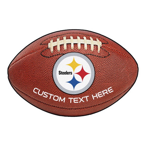 Pittsburgh Steelers Personalized Football Mat