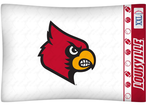 Louisville Cardinals NCAA Microfiber Pillowcase