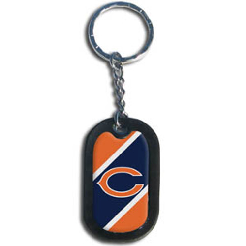 Chicago Bears NFL Dog Tag Key Chain