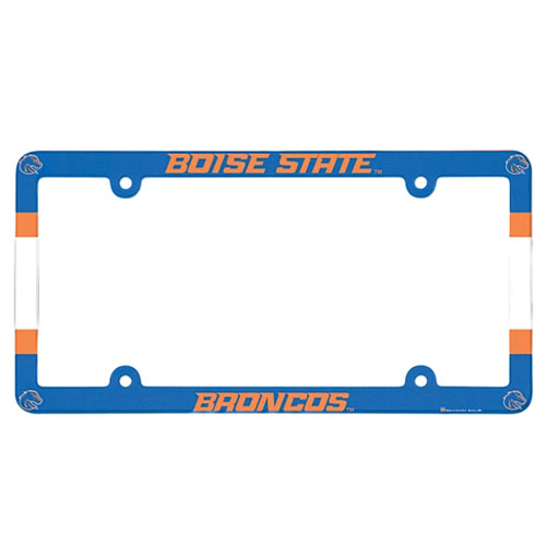 Boise State Broncos NCAA Color License Plate Frame Boise State Broncos NCAA Color License Plate Frame