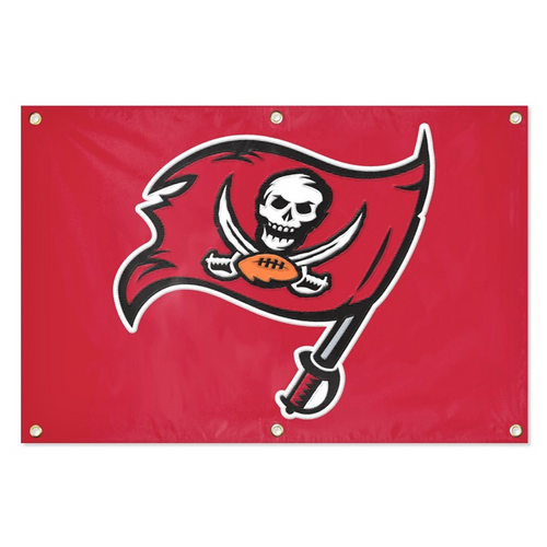 Tampa Bay Buccaneers NFL Logo Flag