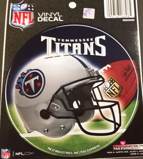 Tennessee Titans Helmet Decal