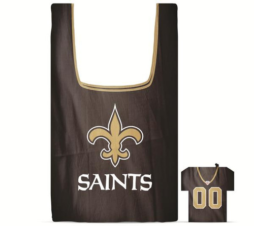 New Orleans Saints NFL Jersey Shopping Bag Tote