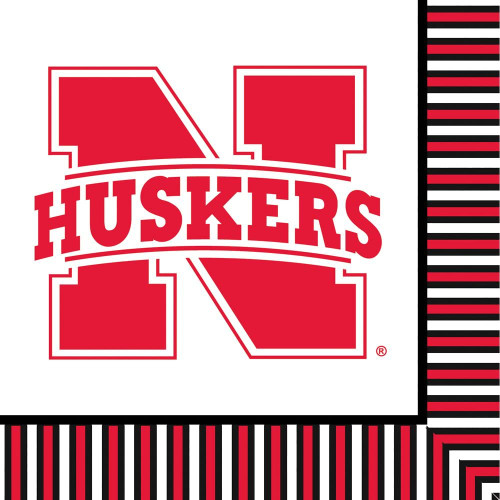 Nebraska Cornhuskers NCAA Paper Lunch Napkins