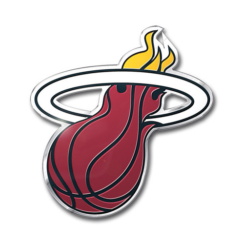 Miami Heat Embossed Color Emblem