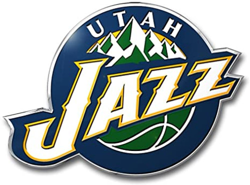 Utah Jazz Embossed Color Emblem