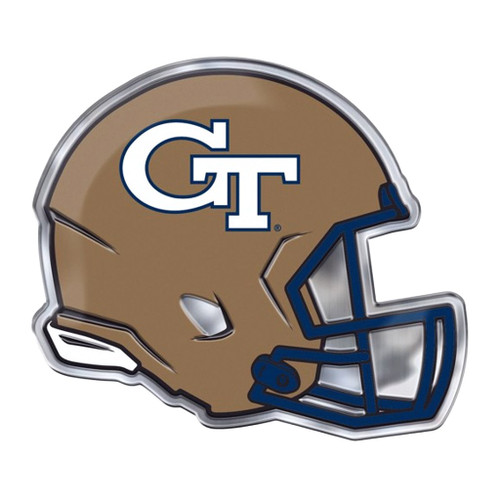 Georgia Tech Yellow Jackets NCAA Aluminum Helmet Emblem
