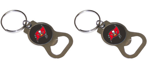 Tampa Bay Buccaneers NFL Bottle Opener Keychain Set Tampa Bay Buccaneers NFL Bottle Opener Keychain Set