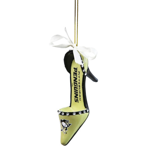 Pittsburgh Penguins NHL High Heel Shoe Ornament – Figurine Collectible Pittsburgh Penguins NHL High Heel Shoe Ornament – Figurine Collectible