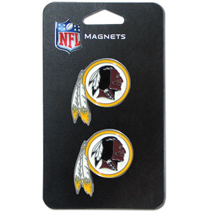 Washington Redskins NFL Football 3D Logo Magnet Set